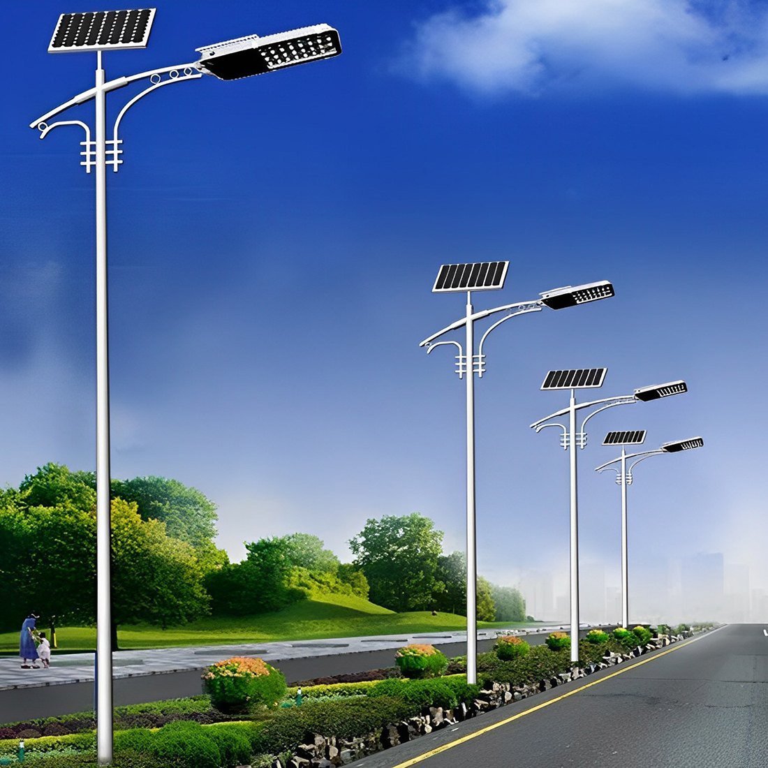 industrial solar street lights